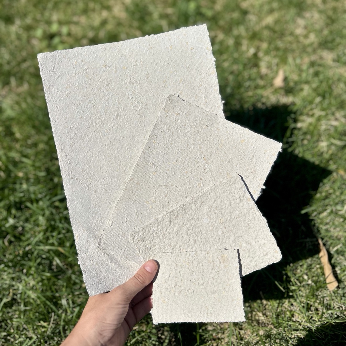 Drying the paper
